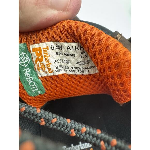 NEW Timberland WORKSTEAD Men's Composite Safety Toe Boot Brown US Size 8.5 Wide - Picture 10 of 11